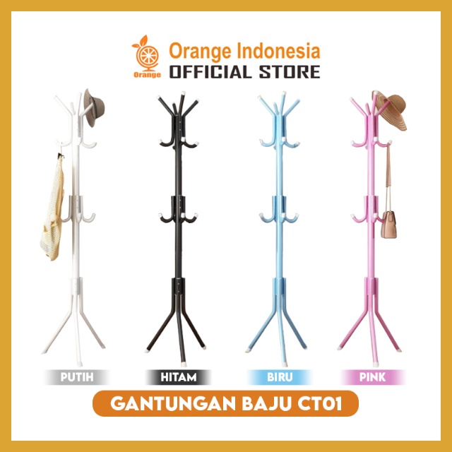 Jual Stand Hanger Gantungan Berdiri Coat Rack Hanger CT01 Stand Hanger