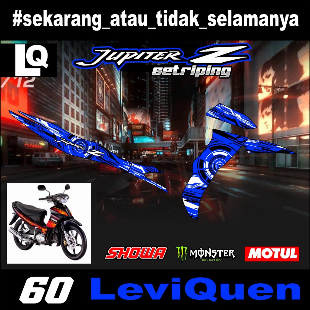 Jual Leviquen Striping Jupiter Z Stiker