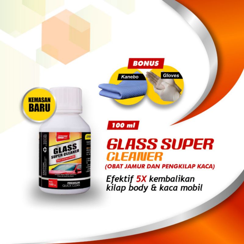 Jual Jamur Kaca Glass Super Cleaner Zerone Pembersih Obat Jamur Kaca