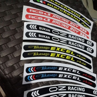 Jual Excel Asia Velg Stiker Velek Pelek Marchesini Oz Racing Stiker