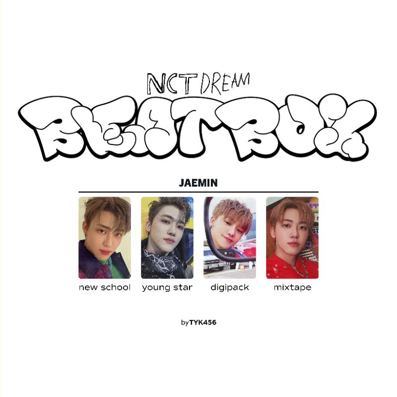 Jual Po Photocard Jaemin Album Beatbox Nct Dream Pc Jaemin Mix Tape