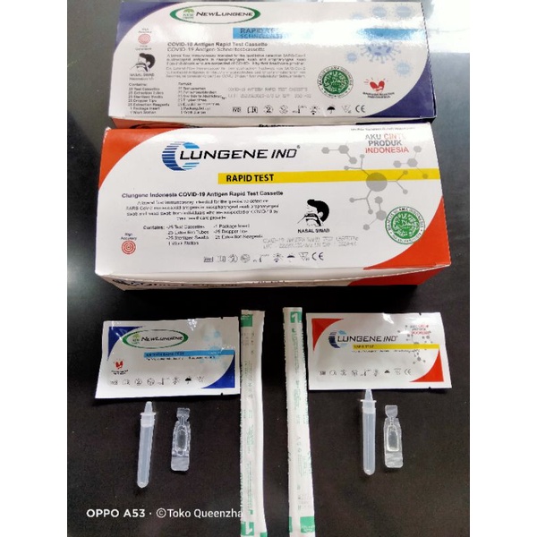 Jual Alat Test Swab Antigen Hidung Termurah 100 Original 1Pcs Shopee