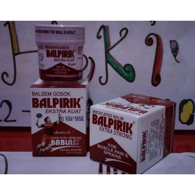 Jual Balsem Gosok BALPIRIK 20gr Shopee Indonesia