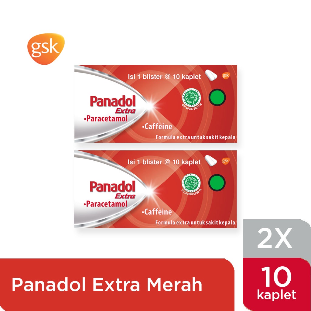 Jual Bundle Pack Panadol Extra Merah X Blister Shopee Indonesia