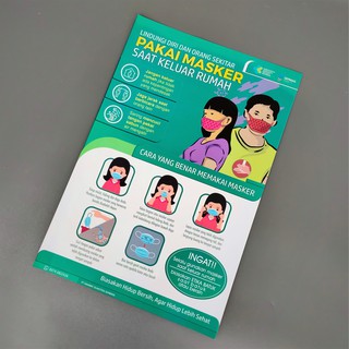 Jual Poster Pakai Masker Saat Keluar Rumah Poster Wajib Pakai Masker