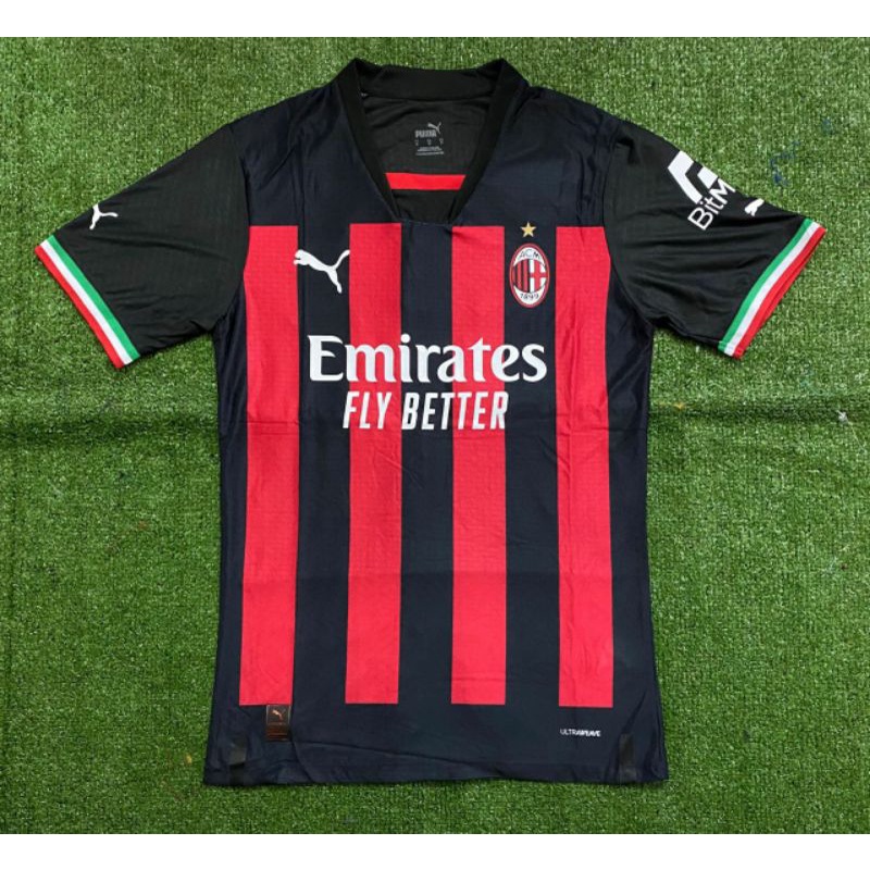 Jual BAJU BOLA MILAN HOME PLAYER ISSUE PI VAPORKNIT DRI FIT ADV 2022