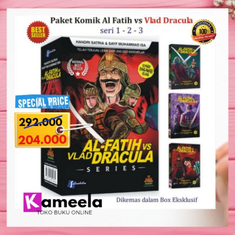 Jual Komik Muhammad Al Fatih Vs Vlad Dracula 1 2 3 Box Shopee Indonesia