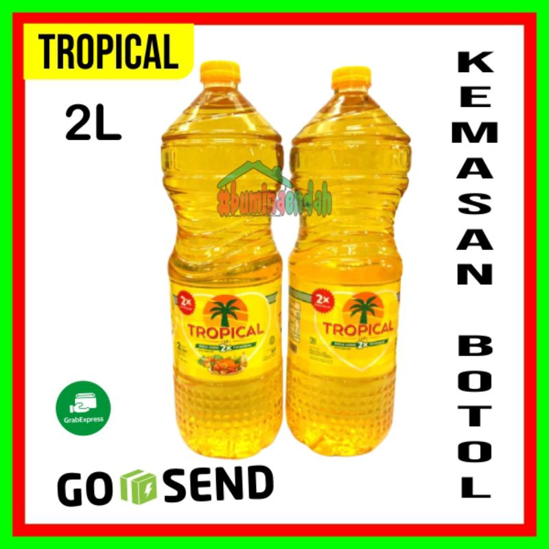 Jual TROPICAL Minyak Goreng Sawit 2liter Kemasan Botol Shopee Indonesia