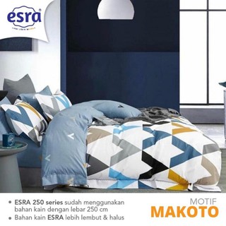 Jual Sprei Bed Cover Tempahan Katun Lokal Esra Shopee Indonesia