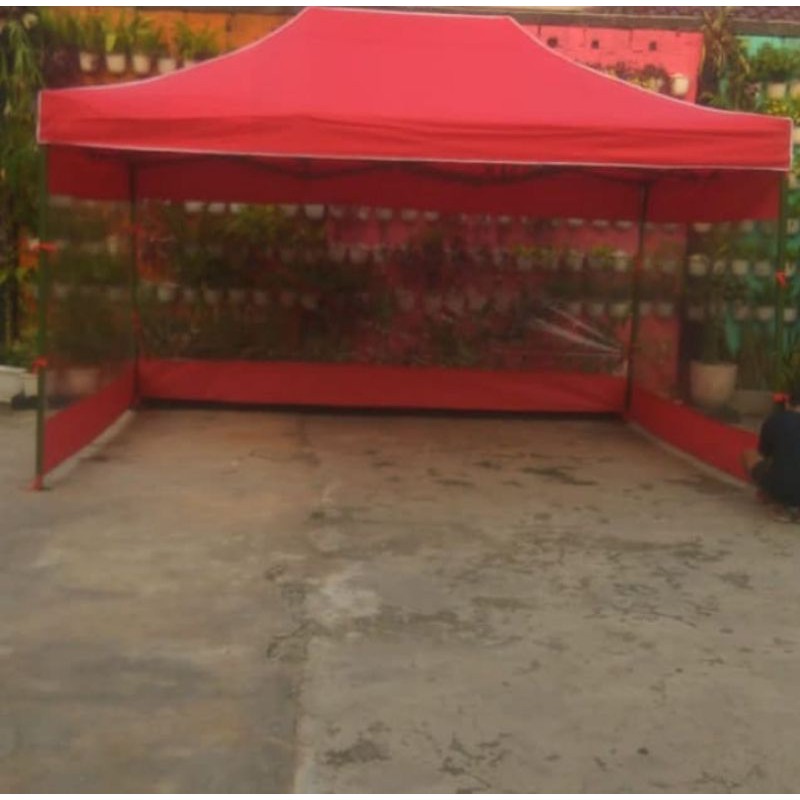 Jual Tenda Lipat Cahaya Matic Super Premium Uk X Pakai Dinding Sisi