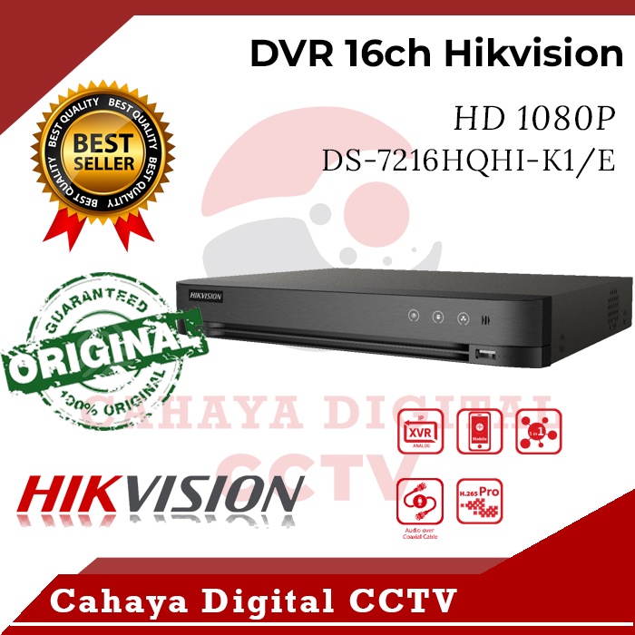 Jual Dvr Ch Hikvision Hd Mp Ds Hqhi K E New Shopee Indonesia