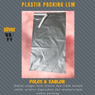 Jual Plastik Polymailer Lem Olshop Packing Amplop Kuat Polos Sablon