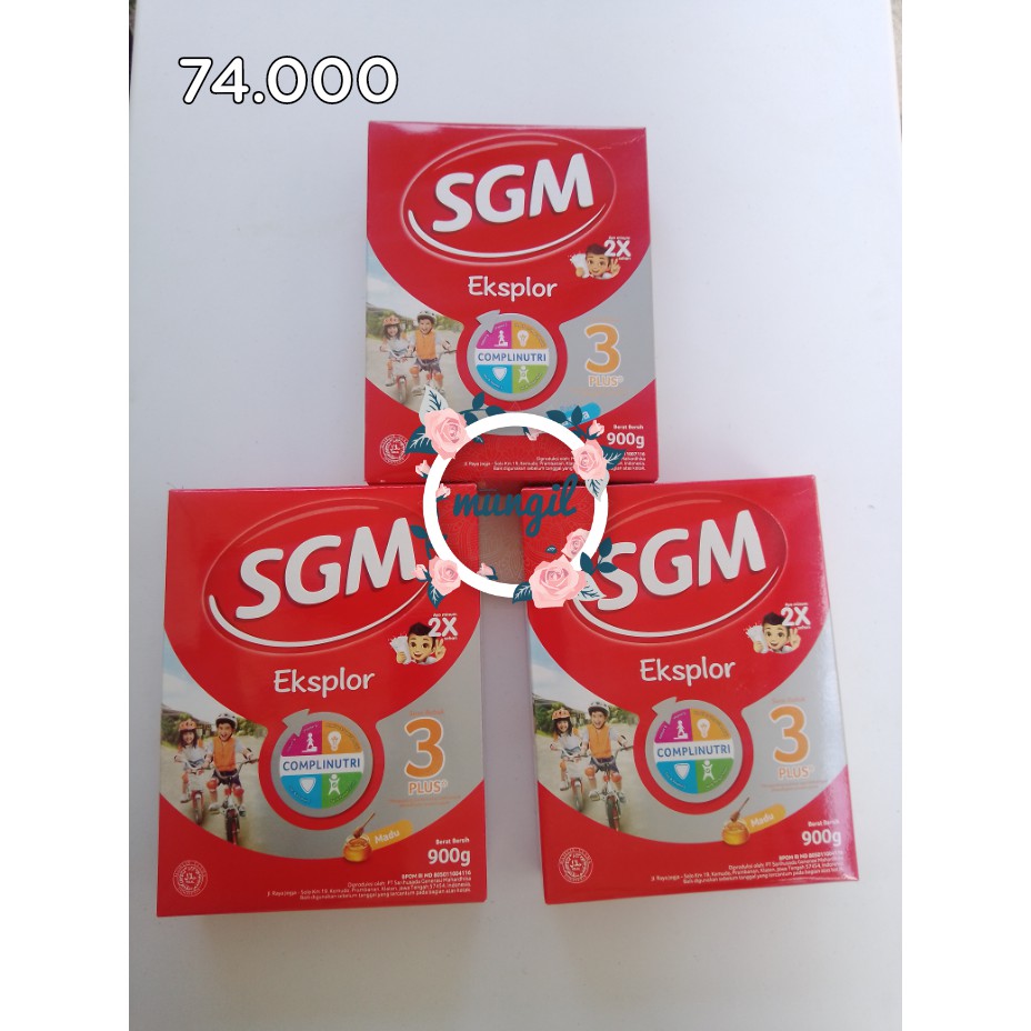 Jual Sgm Susu Eksplor Madu Box Gr Indonesia Shopee Indonesia