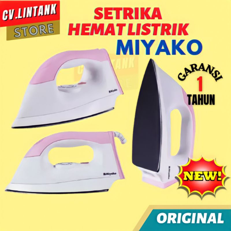 Jual SETRIKA JETSPRAY STRIKA MIYAKO EL1000M SETERIKA ELEKTRIK 320 WATT