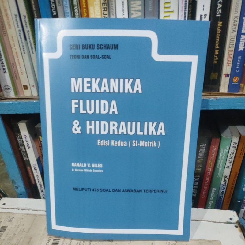 Jual Buku Mekanika Fluida Hidraulika Terlaris Dan Berkualitas