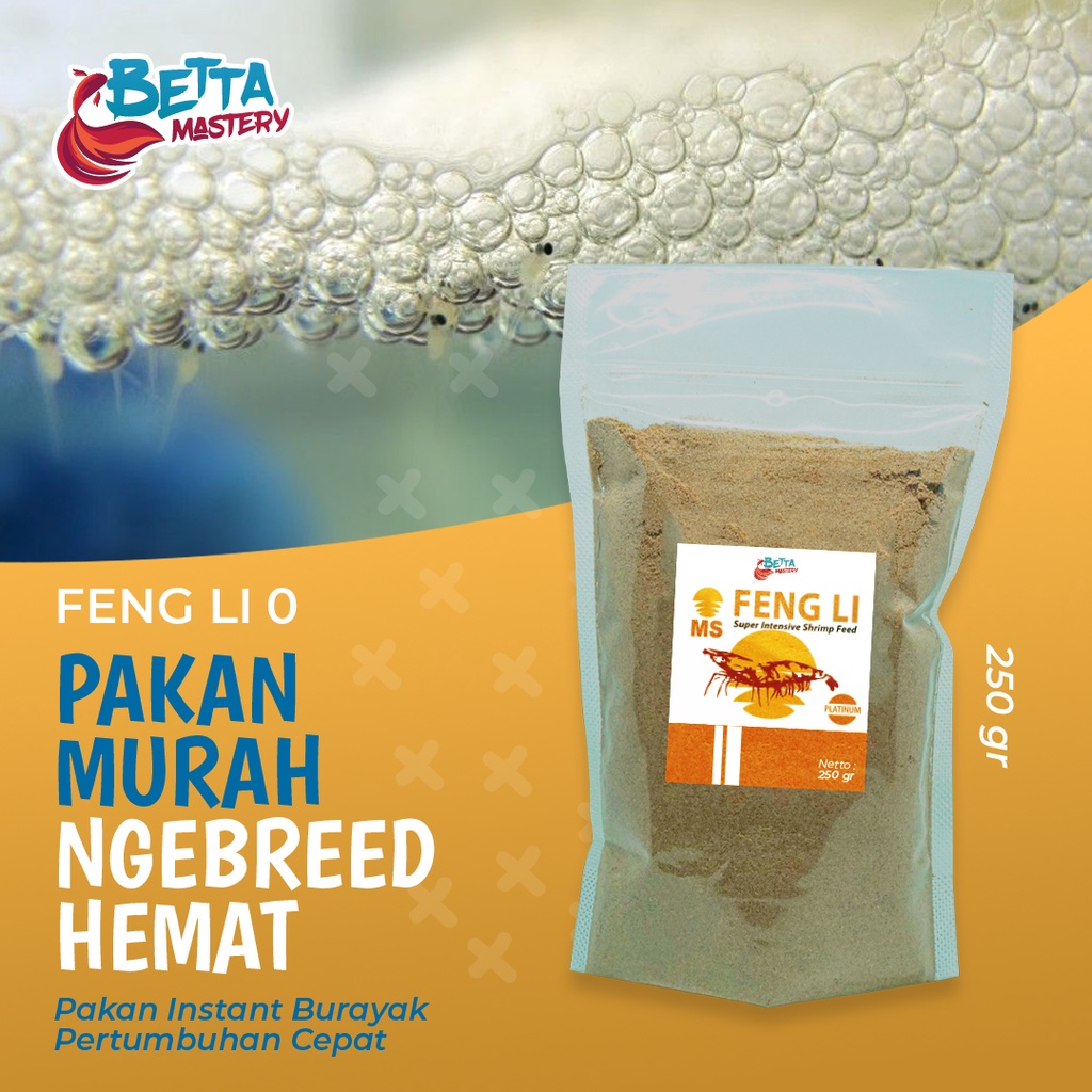 Jual FENGLI FENG LI FL 0 PAKAN UDANG DAPHNIA MAGNA BURAYAK IKAN HIAS