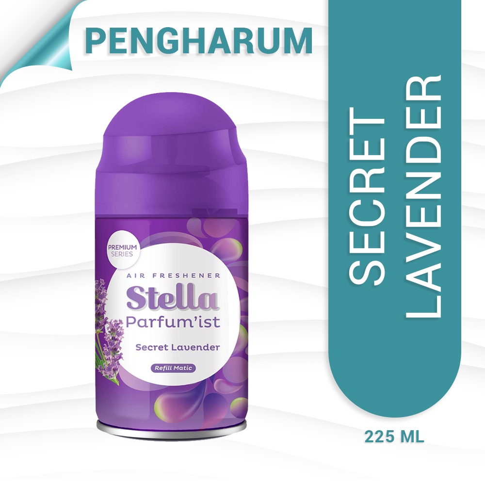 Jual Stella Pengharum Ruangan Matic Refill Secret Lavender Ml