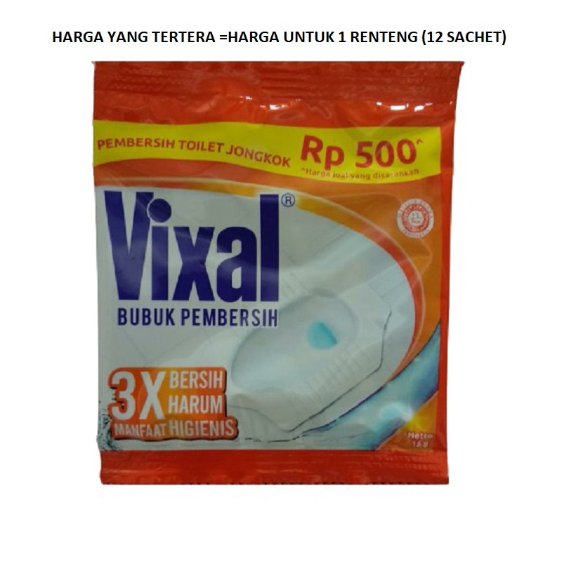 Jual SK Vixal Bubuk Powder Sachet 15 Gr Bundle Sachet Renteng Renceng