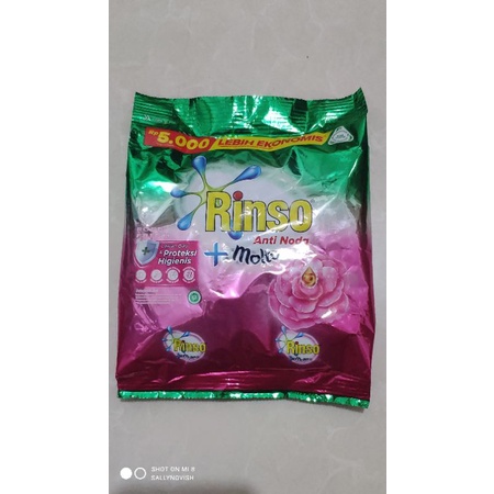 Jual Deterjen Bubuk Rinso Anti Noda Molto Rose Apel Fresh 240 G Gram