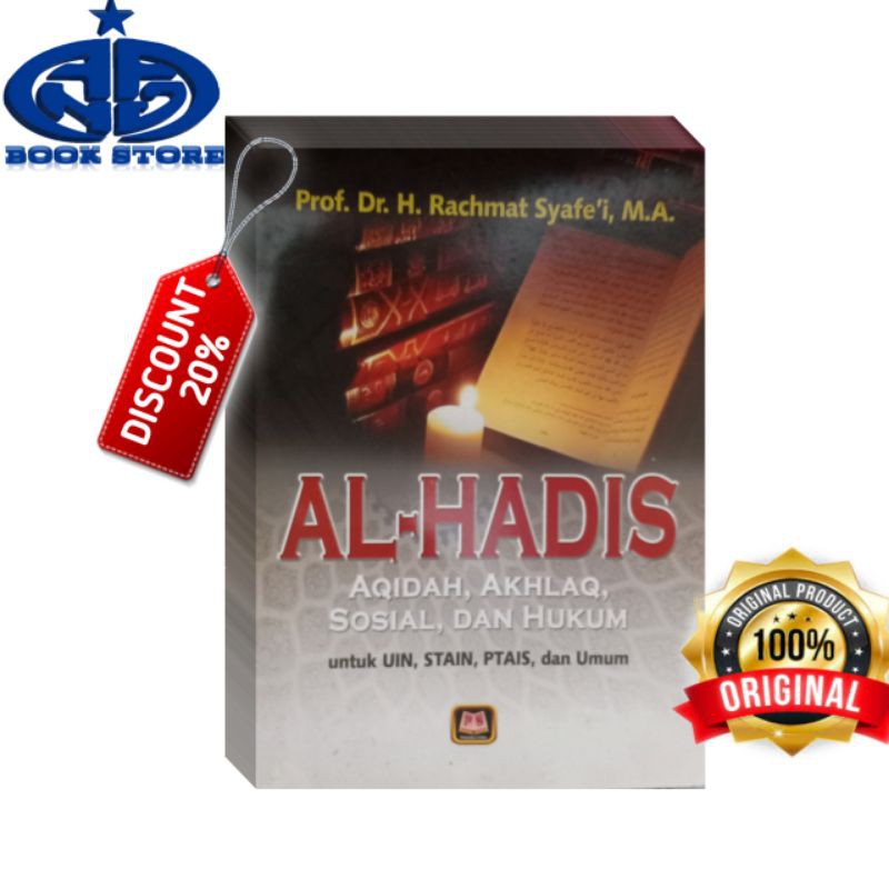 Jual Al Hadis Aqidah Akhlak Sosial Dan Hukum Rachmat Syafei ORIGINAL