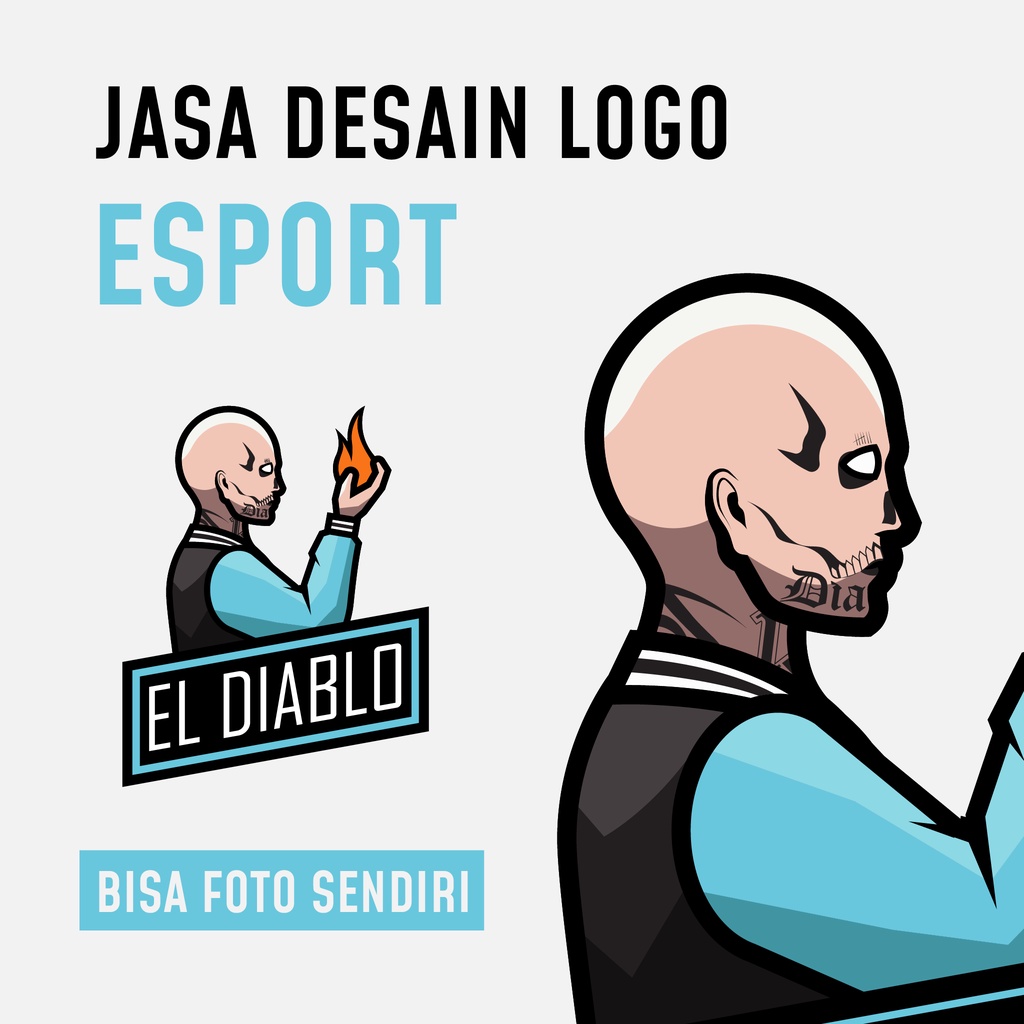 Jual Jasa Desain Logo Esport Mascot Gaming Dan Animasi Shopee