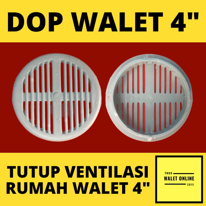 Jual Tutup Dop Walet Tutup Ventilasi Rumah Walet Inch Pvc Biopori