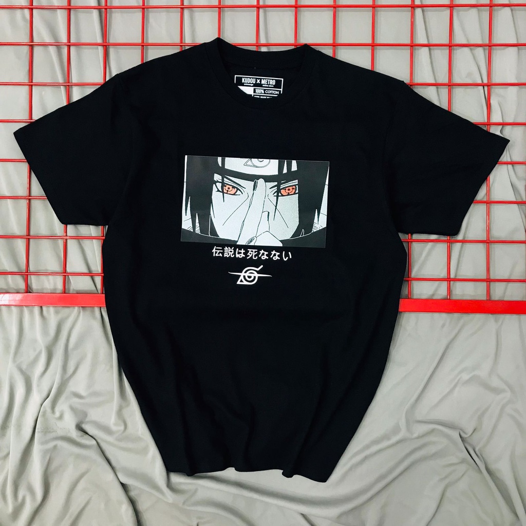 Jual Tshirt Kaos Anime Naruto Uchiha Itachi Akatsuki Shopee Indonesia