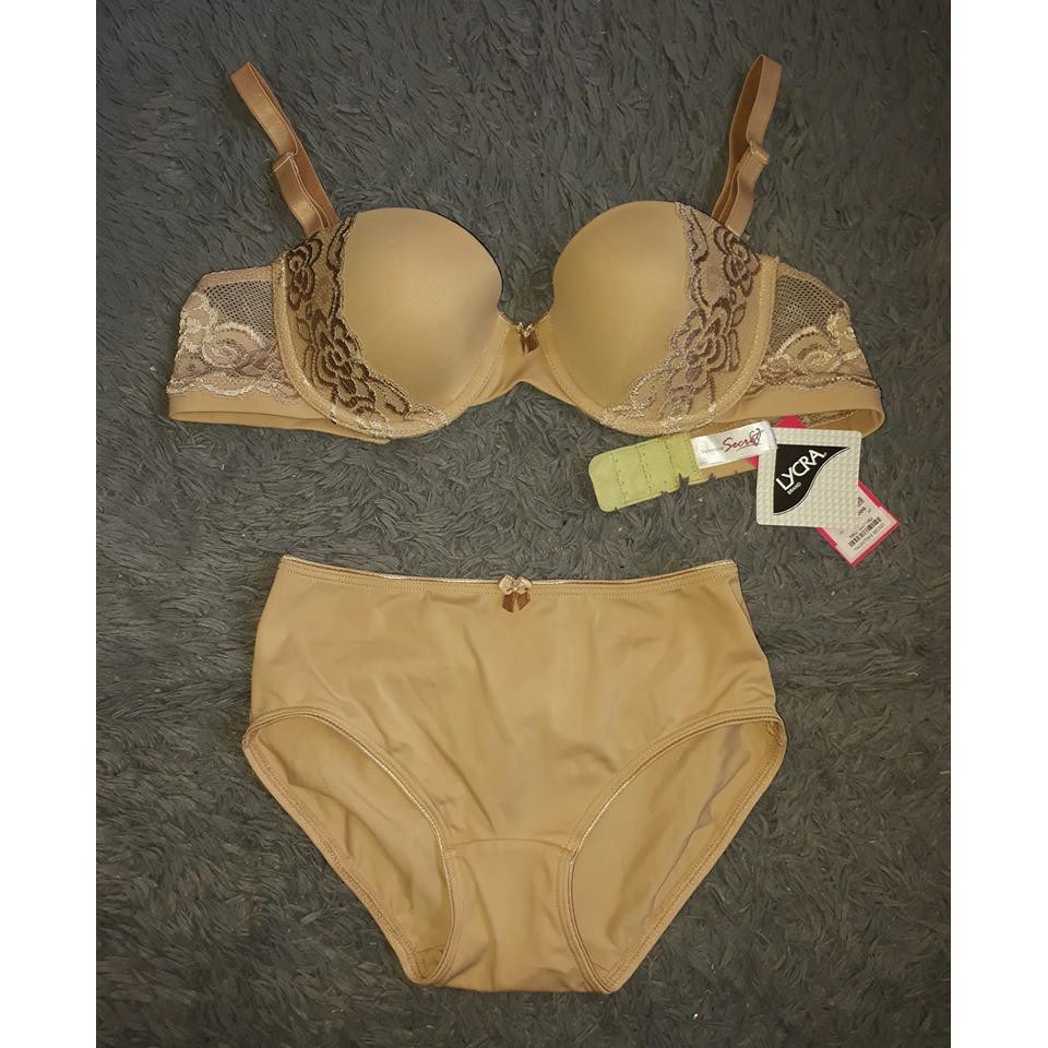 Jual Bra Set With Panty Valentine Secret Style Charlize Color Nude