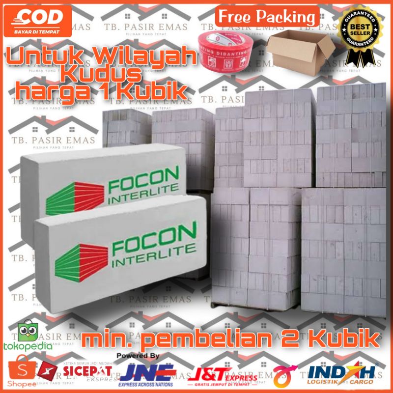 Jual Hebel Bata Ringan Focon Kubik Shopee Indonesia