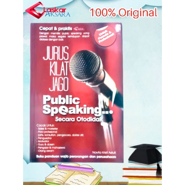 Jual Buku Jurus Kilat Jago Public Speaking Secara Otodidak Shopee