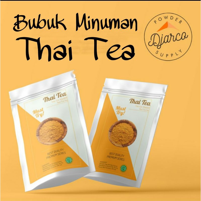 Jual Bubuk Minuman Rasa Thai Tea 1 Kg Premium Powder Drink Shopee