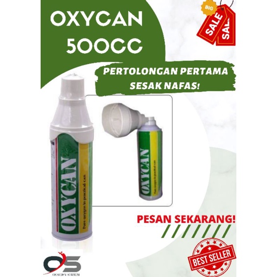 Jual Oxycan Kaleng Cc Cc Oksigen Portable Cc Cc