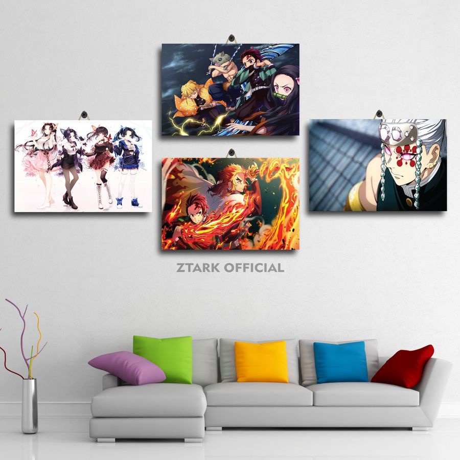 Jual Poster Dinding Anime Kimetsu No Yaiba Movie X H Jfd Obcn