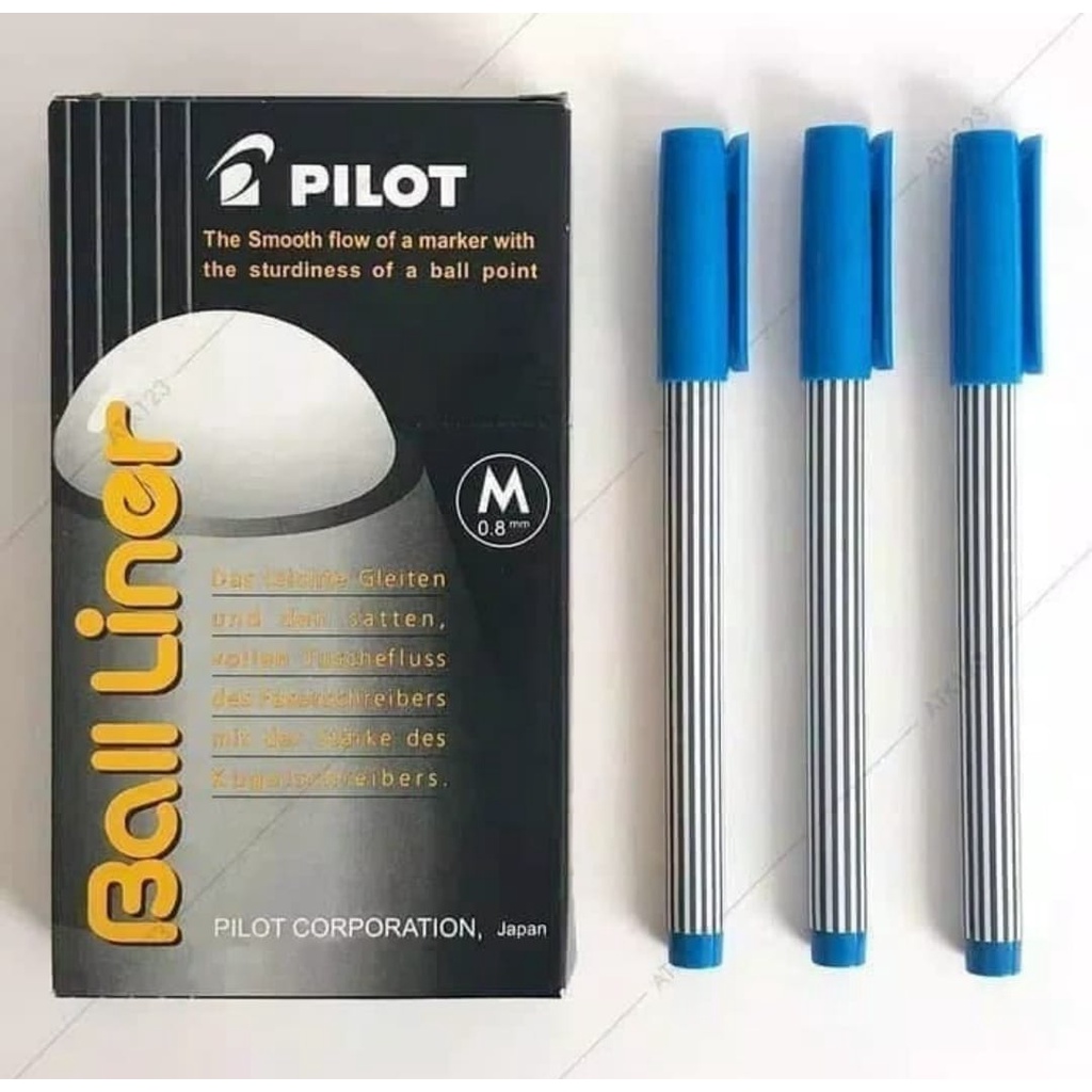 Jual BALLPOINT PILOT BALLINER BIRU 1losin Indonesia Shopee Indonesia