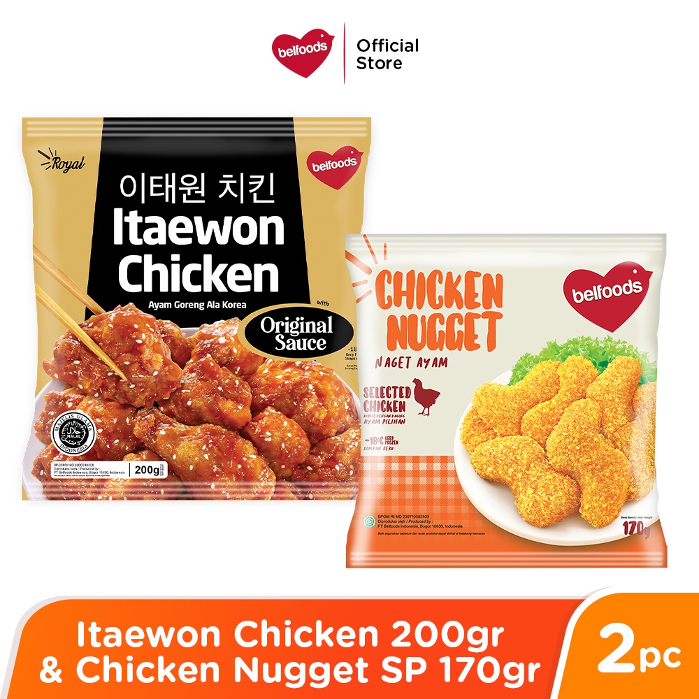 Jual Belfoods Royal Itaewon Chicken Chicken Nugget Sp Indonesia