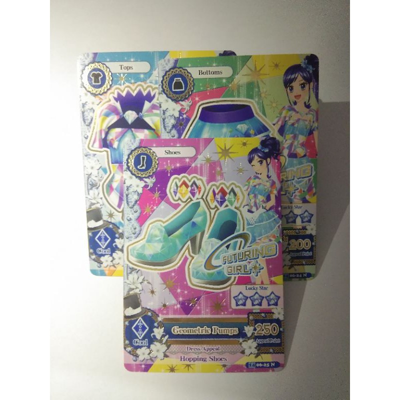 Jual KARTU AIKATSU Geometric Normal Card Shopee Indonesia