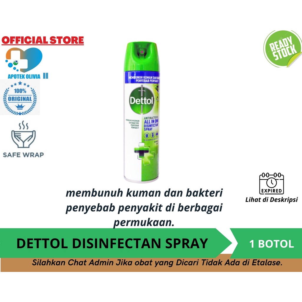 Jual Dettol Spray Disinfectan Ml Morning Dew Shopee Indonesia