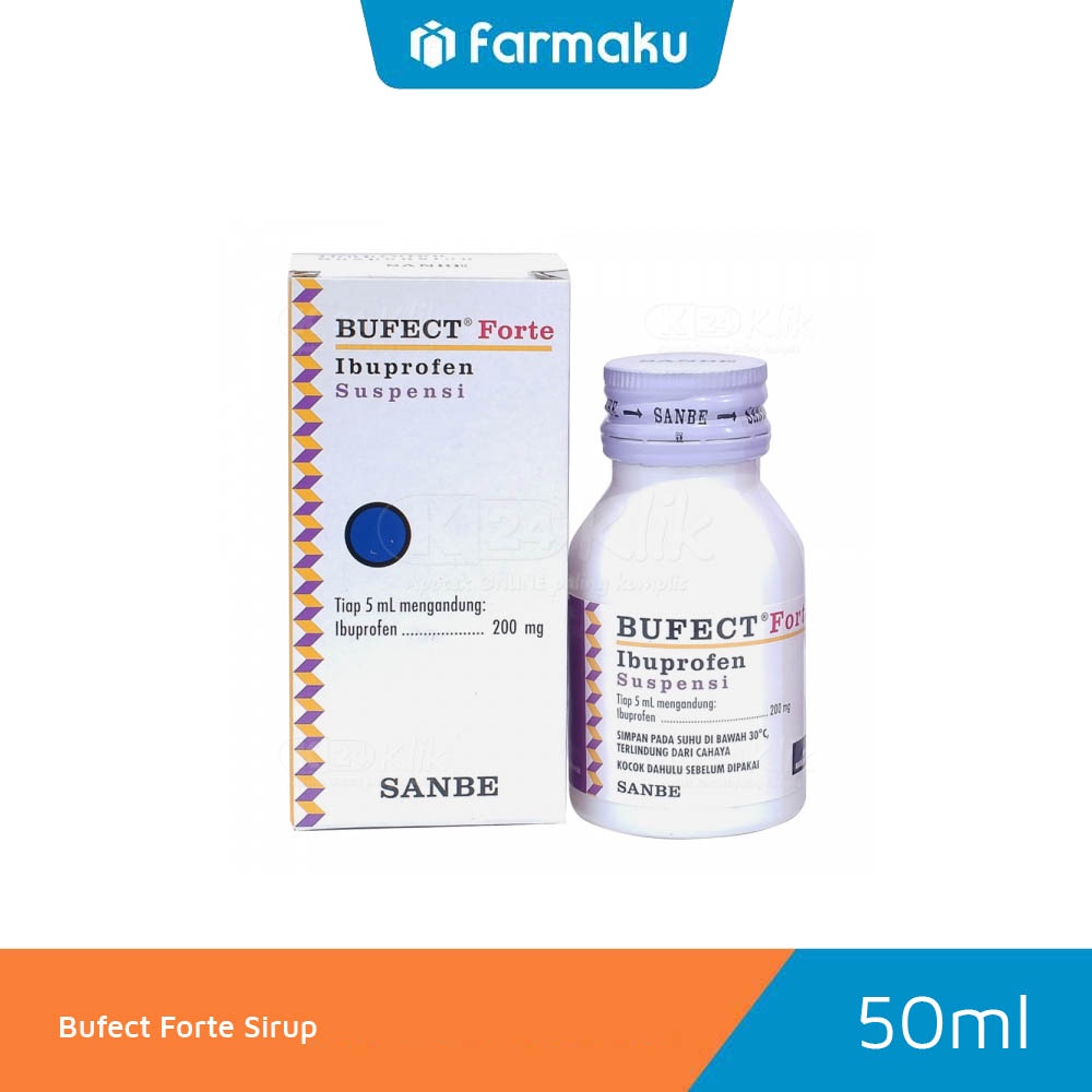 Jual Bufect Forte Sirup 50 Ml 1 Botol Shopee Indonesia