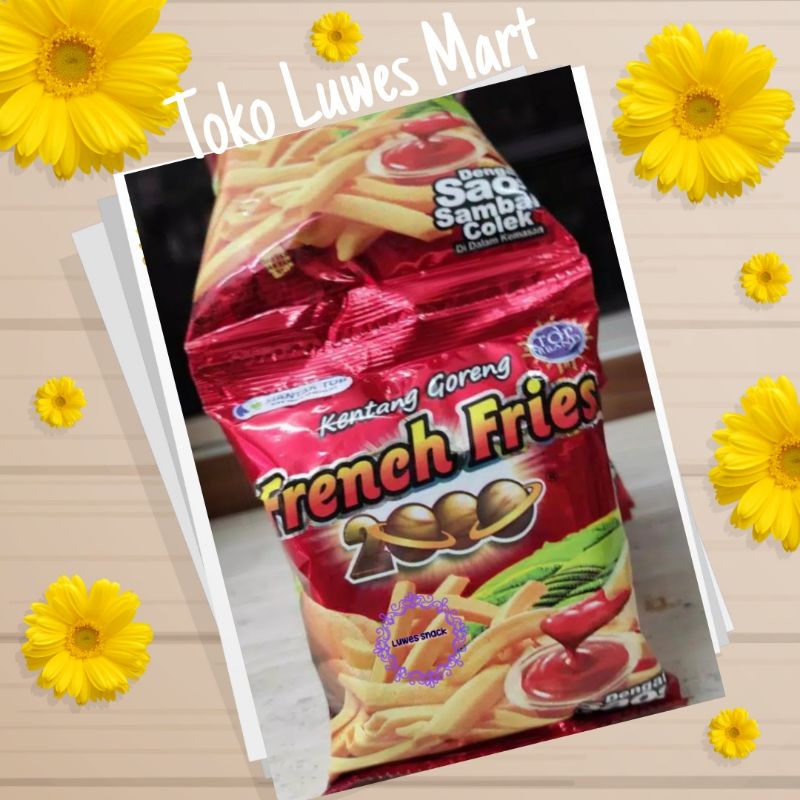 Jual Siantar Top French Fries 2000isi 5pcs Ciki Jadul Snack Jadul