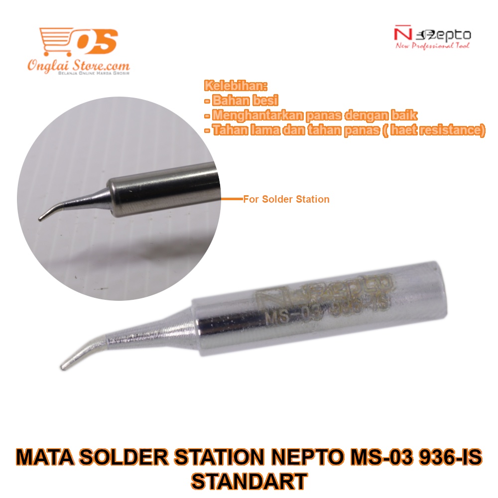 Jual Mata Soldering Nepto Ms Is For Solder Station Bengkok