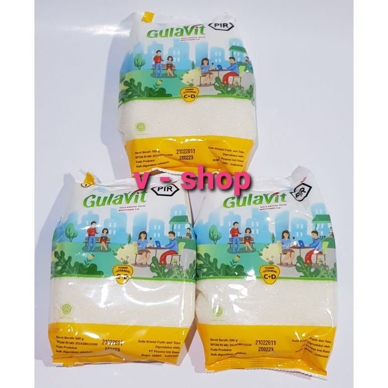 Jual Gulavit Gr Gula Pasir Kristal Putih Shopee Indonesia