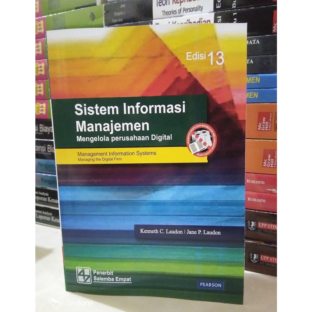 Jual Sistem Informasi Manajemen Edisi Full By Kenneth C Laudon