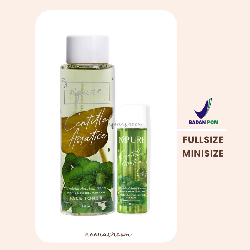 Jual Npure Face Toner Centella Asiatica Cica Series Shopee Indonesia