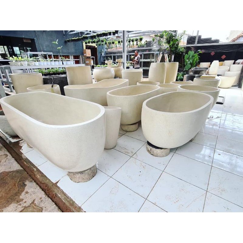 Jual Bathtub Portable Marmer Terrazzo Indonesia Shopee Indonesia