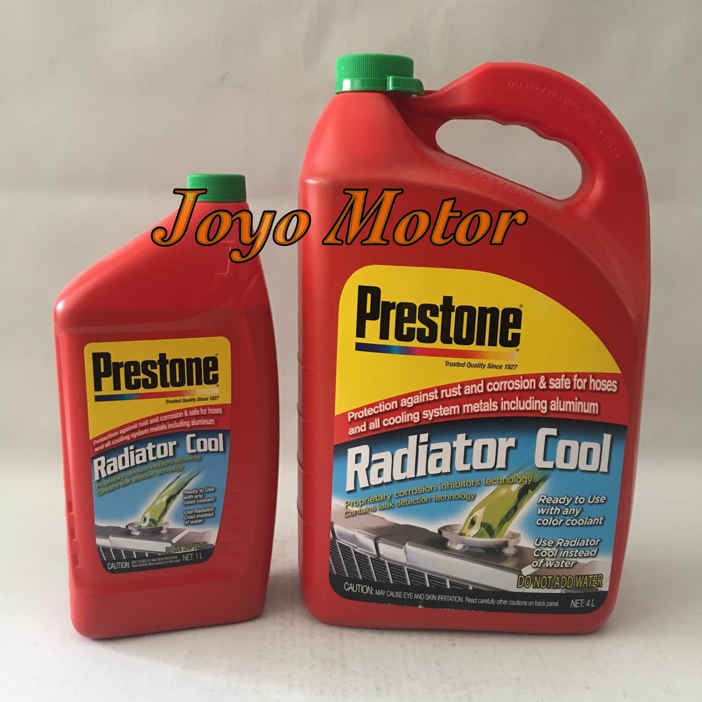 Jual RADIATOR COOLANT PRESTONE WARNA HIJAU KEMASAN 4 LITER GRATIS 1