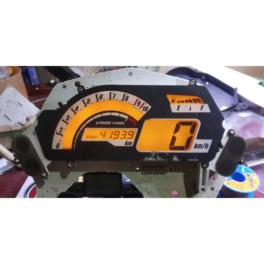 Jual Lcd Mesin Speedometer Yamaha Byson Old Shopee Indonesia