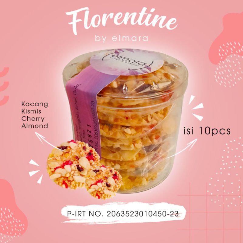 Jual Florentine Cookies By Elmara Shopee Indonesia