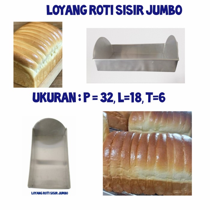 Jual Loyang Roti Sisir Jumbo Loyang Roti Besar X X Shopee Indonesia