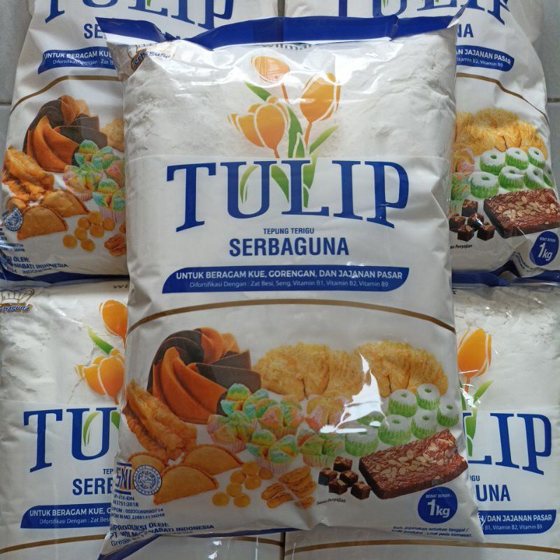 Jual Tepung Terigu Tulip 1 Kg Shopee Indonesia