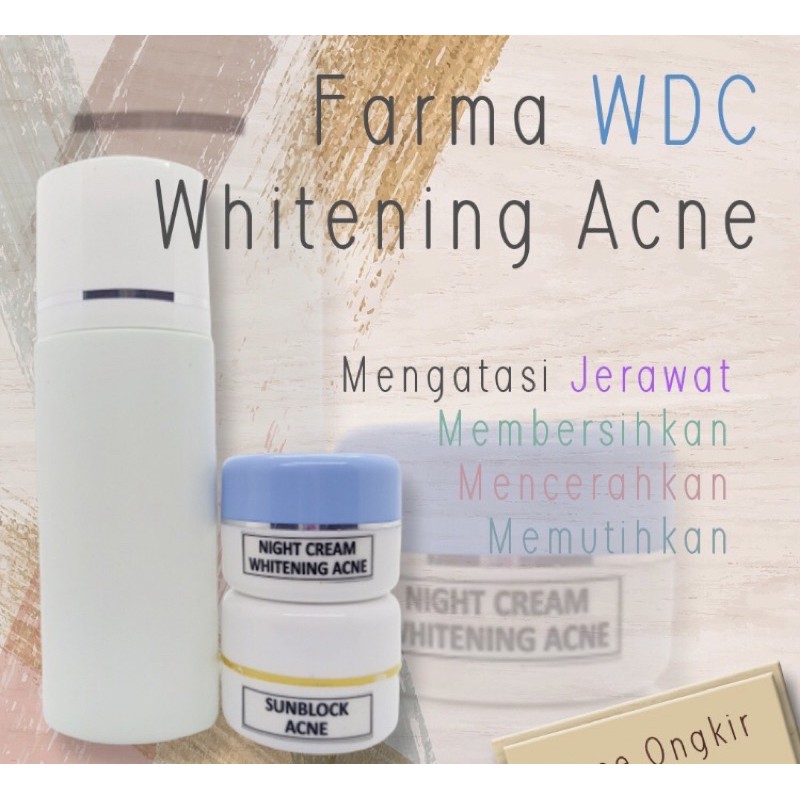 Jual Paket FARMA WDC ACNE Untuk Berjerawat Shopee Indonesia